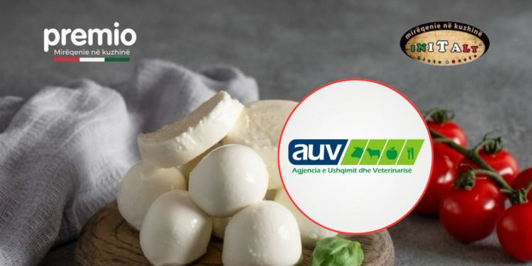 AUV konfirmon raportimin e Veriu.info: Në Kosovë është importuar Mozzarella e kontaminuar me Aflatoksinë M1 (substance kancerogjene) nga Premio Sh.P.K.