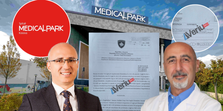 Skandali i “Medical Park”: Inspektorati kishte zbuluar shërbime shëndetësore pa licencë dhe staf ilegal, përfshirë edhe kardiologun Mahmut Çakmak (Dokument)