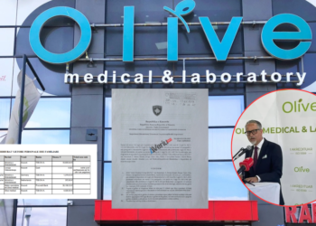 Skandali laboratorik: U kryen 53 analiza kundërligjshëm pa biokimist – Inspektorati i Vitisë gjobë simbolike për “Olive Medical”, në të cilin punon gruaja e tij