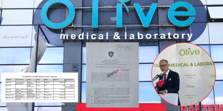 Skandali laboratorik: U kryen 53 analiza kundërligjshëm pa biokimist – Inspektorati i Vitisë gjobë simbolike për “Olive Medical”, në të cilin punon gruaja e tij