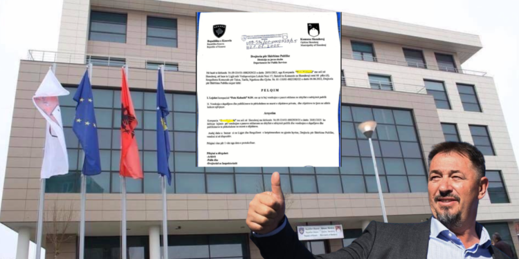 Skandaloze: Pa procedurë të shpallur, pa garë dhe pa kontratë – Ja si Komuna e Skenderajt i’a “trash kuleten” kompanisë së afërt me pushtetin