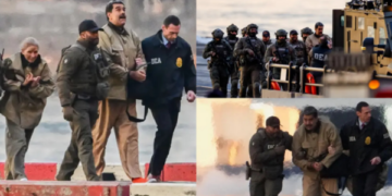 Më shumë fotografi: Maduro i lidhur me pranga dërgohet në gjykatë nga forcat amerikane