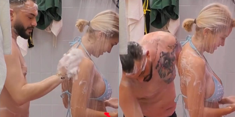 Limi ia fërkon të pasmet Dolces në dush (VIDEO +16)