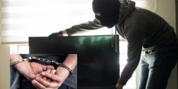 Vodhi një televizor më 2024, bie në pranga të Policisë i dyshuari