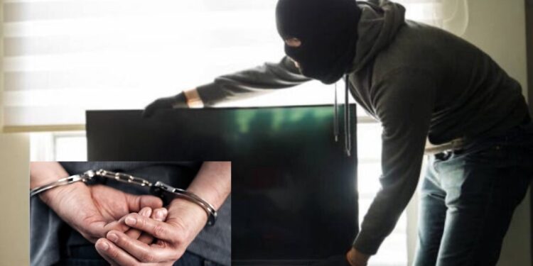 Vodhi një televizor më 2024, bie në pranga të Policisë i dyshuari