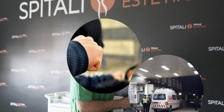 “Ia ka nxjerrë krahun” – Përleshje fizike brenda spitalit “Kllokoqi Estetika”