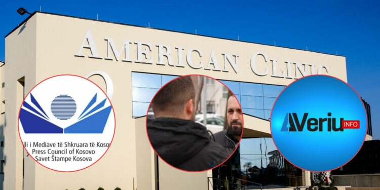 Raportimi për skandalin me mjek ilegal | Klinika Amerikane humbet rastin ndaj Veriu.info në KMShK