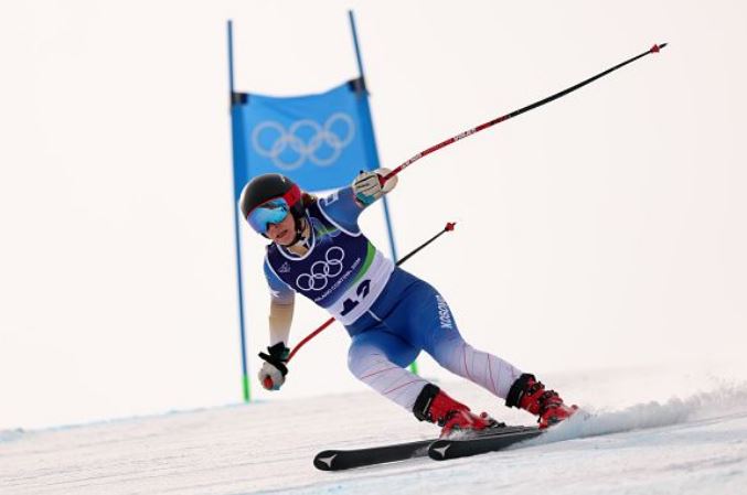 E pafat Kiana Kryeziu, doli përsëri nga shtegu edhe në slallomin e madh