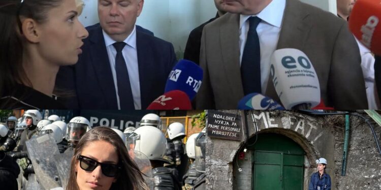 Skandaloze: Gazetarja mitrovicase që përcolli Banjskën dhe rrezikoi jetën e saj përjashtohet nga puna pasi guxoi t’i bëjë pyetje Kurtit dhe të protestojë për paga