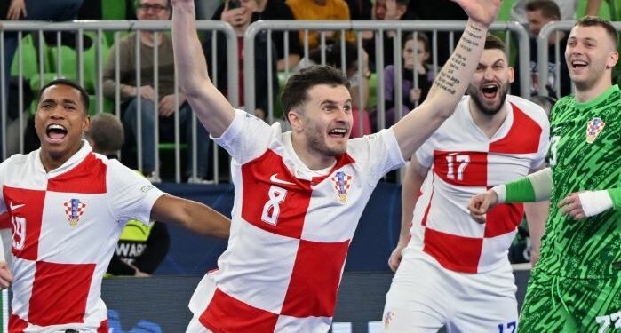 Kroacia e bronztë në Evropianin e futsallit