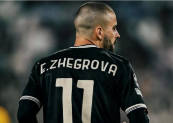 “Bravo Eddy”, Juventusi me postim të veçantë nga stërvitja për Edon Zhegrovën