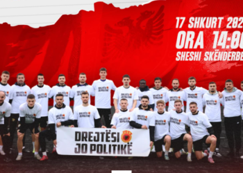 Skuadra e Ballkanit në mbështetje të protestës së madhe për krerët e UÇK-së