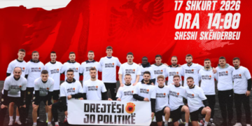 Skuadra e Ballkanit në mbështetje të protestës së madhe për krerët e UÇK-së