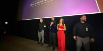 Luizi dhe Kiara në Cineplexx për premierën “Loja e fundit” në Albi Mall