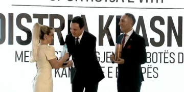 Distria Krasniqi për herë të gjashtë fiton çmimin ”Sportistja e Vitit”