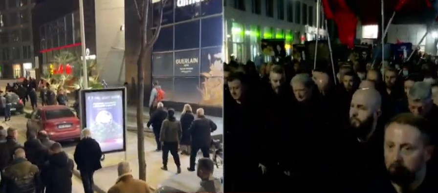 “Rama ik”/ Berisha në shesh me protestuesit