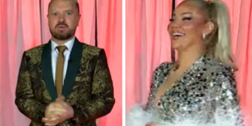 Benita dhe Labi “hanë” fjalët e tyre, marrin pjesë në dasmë