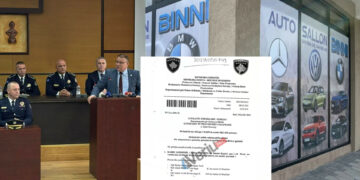 Akuzat për fajde të drejtorit të Policisë ndaj autosalloneve/ Kadri, Fatmir e Ibrahim Gërbeshit iu kishin sekuestruar 4 vetura, 2 armë dhe iu kishte bastisur auto salloni
