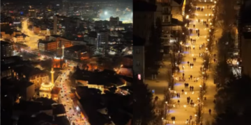 Prishtina e dekoruar për muajin e Ramazanit, Rama publikon pamje