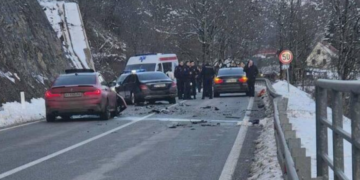 Aksidentohet eskorta e kryeministrit të Malit të Zi