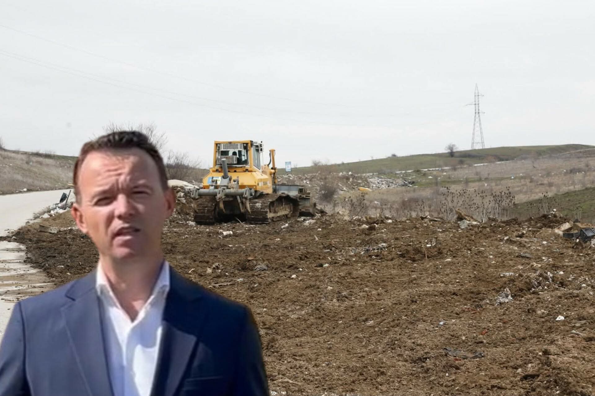 Kryetari i Mitrovicës njofton për pastrimin e kanalit të ujit në Zhabar dhe deponinë ilegale të mbeturinave në afërsi të Zonës së Lirë Ekonomike