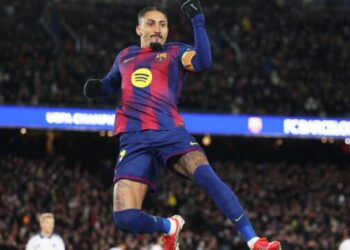 Lajm i mirë për Barcelonën: Raphinha rikthehet në stërvitje para derbit me Gironan