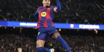 Lajm i mirë për Barcelonën: Raphinha rikthehet në stërvitje para derbit me Gironan