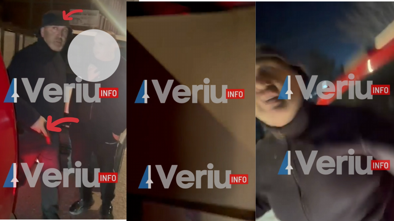 Pamje ekskluzive: Polici special shan dhe kërcënon me allti qytetarin, akuzohet edhe se vodhi cigare të destinuara për terminalin doganor