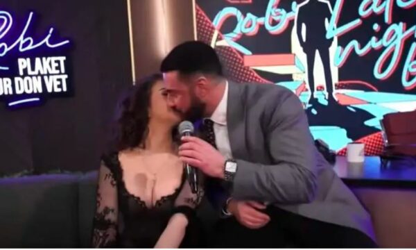 E papritur, Robert Berisha puth në buzë ish të dashurën e Getinjos