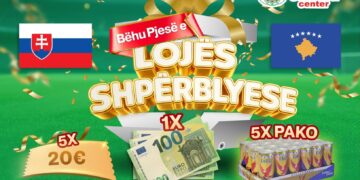 Emona Center me lojë shpërblyese për ata që qëllojnë rezultatin e saktë Kosovë – Sllovaki