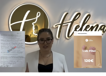 “Helena Aesthetic” kapet duke aplikuar botox e filler pa licencë – Fjolla Rafuna nuk i jep ‘pesë pare’ për shtet, vazhdon ilegalisht aktivitetin edhe pse ka ndalesë