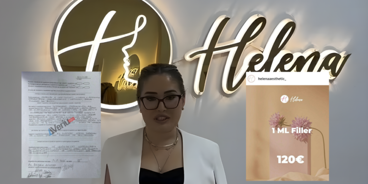 “Helena Aesthetic” kapet duke aplikuar botox e filler pa licencë – Fjolla Rafuna nuk i jep ‘pesë pare’ për shtet, vazhdon ilegalisht aktivitetin edhe pse ka ndalesë