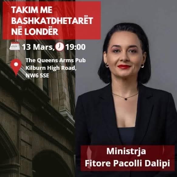VV e “nis” fushatën zgjedhore me diasporën: Fitore Pacolli mundohet ta kamuflojë kinse po shkon të ju tregojë në Londër për planifikim mjedisor
