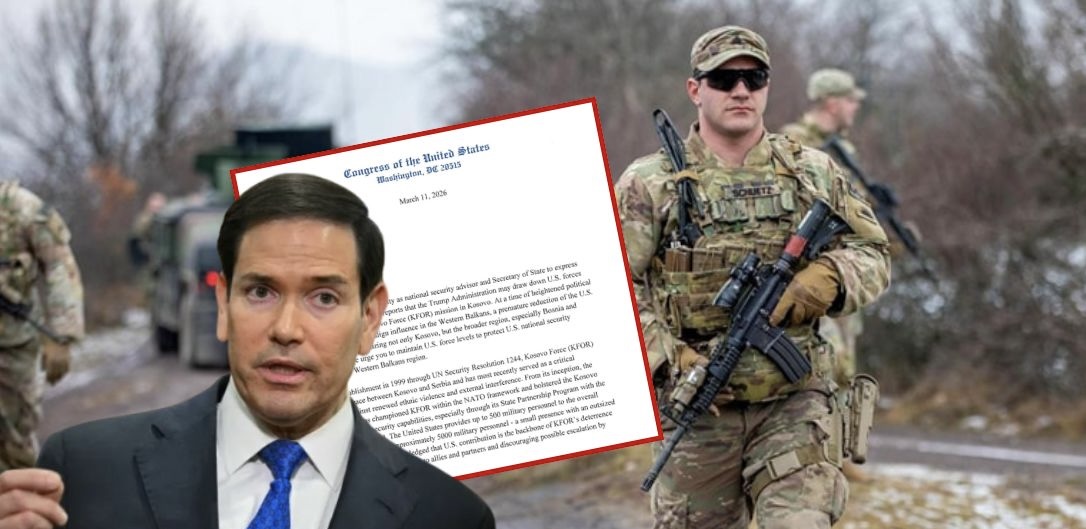 Kongresmenët amerikanë letër Rubios: Tërheqja e trupave të SHBA-së nga Kosova rrezikon stabilitetin e Ballkanit