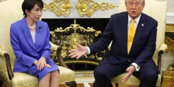 Përgjigja pa doreza e Trump në prani të kryeministres japoneze për Iranin – “Pse japonezët s’treguan kur sulmuan Pearl Harbour”