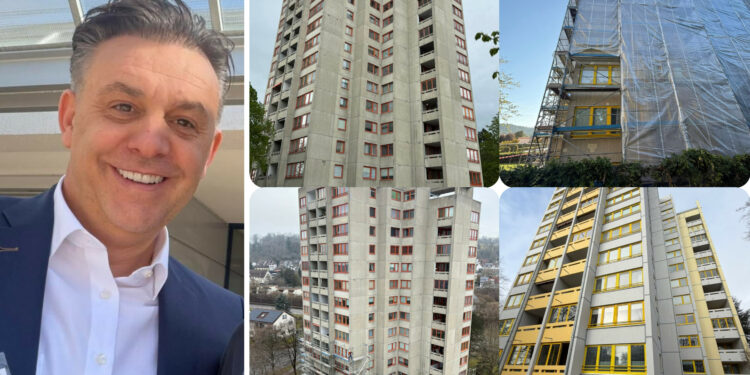 Shembull suksesi: Kompania e biznesmenit mitrovicas Agron Zeneli përfundon punimet në ndërtesen e njohur në Herrenberg të Gjermanisë