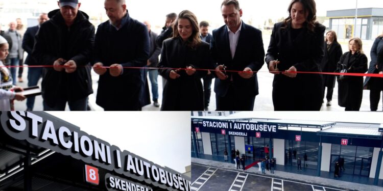 Përurohet stacioni i ri autobusëve, hap i ri për identitetin urban të Skenderajt