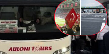 Tifozit turk që po udhëtonte me ‘Auloni Tours’ i kapen 40 gramë dr0gë në Vërmicë – thotë se e bleu në Durrës për 100 euro