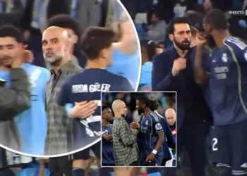 Shtrëngimi i duarve u shndërrua në një konflikt verbal: Rudiger ‘sulmoi’ Guardiolën