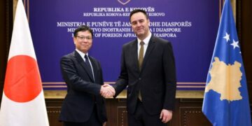Konjufca takon ambasadorin e Japonisë: U diskutua për thellimin e bashkëpunimit ekonomik dhe shkëmbimeve tregtare mes dy vendeve