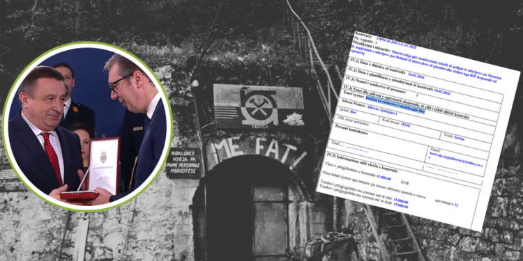 “Trepça” i jep tender Institutit serb që u dekorua nga Vuçiqi