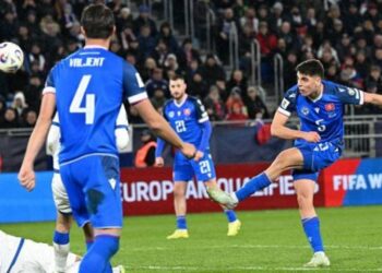 Media sllovake për humbjen nga Kosova për ekipin e tyre: U shembën si një shtëpi prej letrash