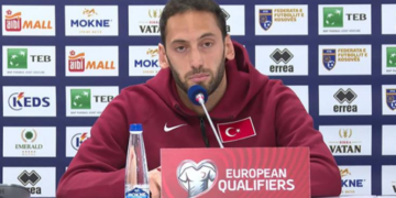Çalhanoglu: Kosova ka lojtarë të rrezikshëm, di disa fjalë shqip