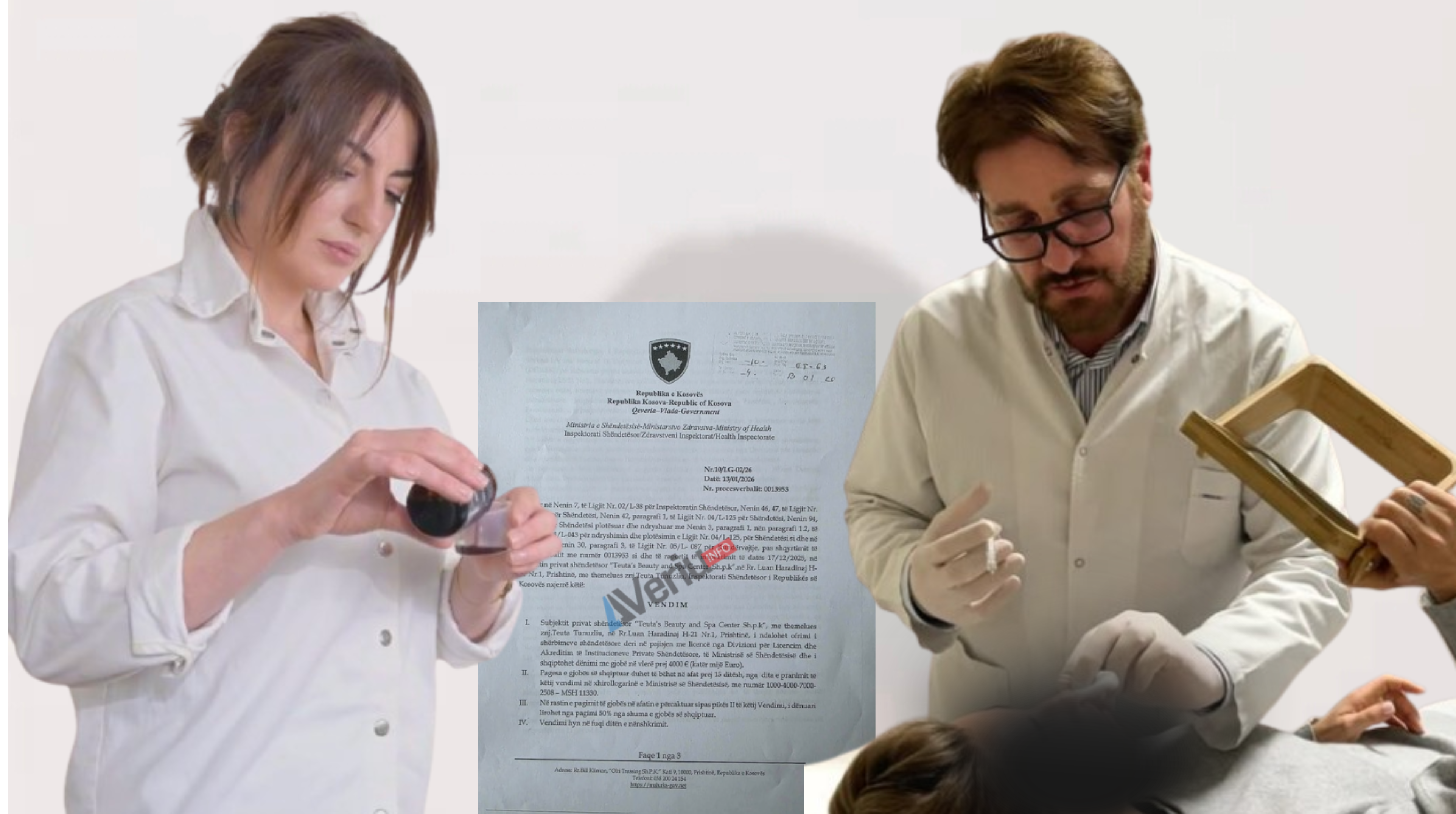 Policia dhe ISh kontrolluan në ‘klinikën’ e Teuta Tunuzliut – zbuluan se injektonte fillerë pa licencë, i ndaluan ofrimin e shërbimeve shëndetësore