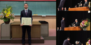 Vushtrriasi Erjon Krasniqi merr titullin Doktor Shkence në Inxhinieri Ndërtimore në Japoni