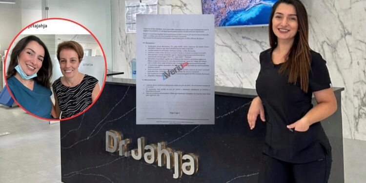 Klinika e Jeta Jahja kapet duke injektuar botox e fillerë ilegalisht, gjobë dhe ndalesë për stomatologen e Gërvallës