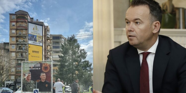 Kryetari Peci reagon pasi u tentua të largohej fotografia e Thaçit dhe Veselit: Si kryetar kërkova të mos largohet