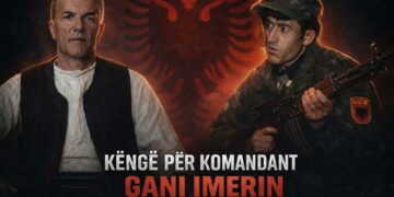 Fatmir Bajraj publikon këngë për komandant Gani Imerin (VIDEO)