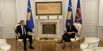 Zgjedhjet e reja, Haxhiu pret në një takim kryetarin e KQZ-së