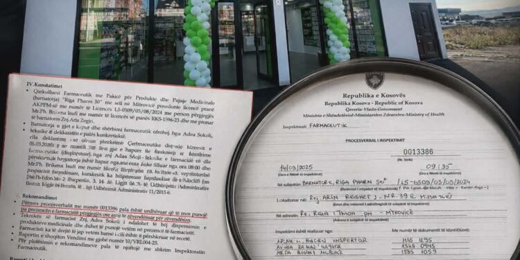 Pacientit i rrezikohet jeta: Teknikja në “Riga Pharm” i dha bar tjetër nga ai që i kishte shkruar mjeku